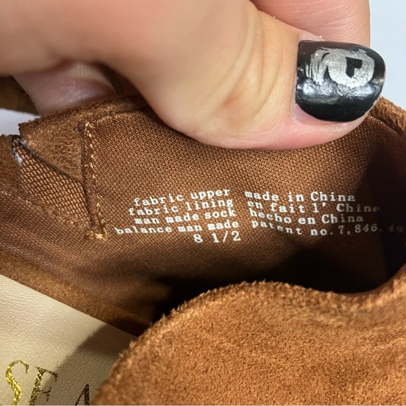 Melrose Ave Los Angeles pointed toe mules block heel 100% vegan women’s size 8.5 - Picture 8 of 8